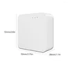 スマートホームコントロールTuya Mini Wireless Gateway BluetoothCompatible Zigbee3 0携帯電話アプリエアコンWiFi Hub Electric6539969