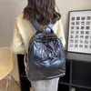 Mochila Mulheres outono e inverno Novo jaqueta casual de moda Espaço de algodão Saco de mochila handheld Down