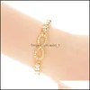 Charm armband armband mode kvinnor present cross k￤rlek o￤ndlighet stretch p￤rlutsl￤pp smycken dhrqc