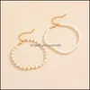 Bracelets de cheville chaîne de perles d'imitation douce pour femmes mode bracelet à la mode pied bijoux de corps accessoires C3 livraison directe Dhnka