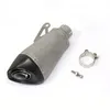 Motorcycle Exhaust System 2" 2.5" Inlet 315mm Length Pipe For Cafe Racer Bagger Bobber Tracker Chopper Scooter S1000R S1000RR