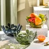 Borden plastic fruit bloemen uit holte tafelgerei serveergerechten keuken bowl home decor eettafels houders lade