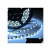 Led Strips 100M Waterproof 5M Black Pcb 60Led/M 5050 Smd 300 Flexible Strip Light Lamp Cool White/Warm White Dc12V Drop Delivery Lig Dhn4B