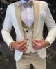 Abiti da uomo Modello est Padre e figlio Uomo Smoking dello sposo Prom Matrimonio Terno Masculino Giacca slim fit 3 pezzi Giacca Pantalone Gilet