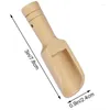 Ensembles de vaisselle 2 pièces moulin à café brosse de nettoyage dépoussiérage en bois pour stations et équipements expresso 10 pièces mini cuillère en bois