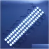 LED -modules AC 220V 110V Hoogspanning SMD3030 3 LEDS -injectiemodus Licht tekenlamp met ronde lens