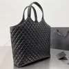 Desiner Gaby Black Handbag Shopping Tote Bag2611