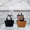 Tote Classic vegetable Basket Bag Underarm bag hubo 2023 New Shoulder bag Leather large capacity purse Bucket bag Luxury handbag summer women brand designer bag