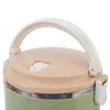 Set di stoviglie 1/2/3/4 strati Lunch Box in acciaio inossidabile Bento Contenitore termico per barbecue Forniture per barbecue all'aperto