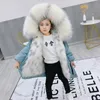 Jacken Sundae Angel Mädchen Wintermantel mit Kapuze Kunstpelz verdicken warme Kinderjacke für Jungen Parka Kleidung Kinder Oberbekleidung 2-9 Jahre