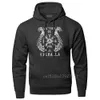 Mens Hoodies Sweatshirts Odin Vikings män Skandinaviska runor Hooded Sweatshirt Sons of Viking Harajuku Pullover Valhalla 230207