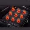 Filtar 12V Uppvärmd kontor Hembil Värme Kudde USB Electric Seat Heater Winter Warmer Pad Filt