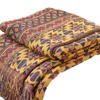 Blankets Cotton Cords Braided Thread Blanket Sofa Kilim Carpet Thickened Bohemian Turkish Ethnic Pattern Bedspread Rugs Tapestry
