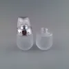 perfume bottle Frosted 30ml Portable Travel Refillable Glass Bottle Packaging for Liquid Foundation Maquiagem 10pcs/lot