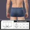 Underbyxor 9Thearea Manliga män underkläder Boxer Shorts Solid Color Bamboo Fiber Sexig stil mysiga mens cueca xxxl Homme Man