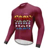 Racing Jackets Lente herfst Riding lange mouw fietsfiets mountainbiken colthing voor buitensportoefeningen polyester