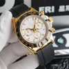 Relógio masculino Designer Relógio Automação Core de 41mm Ceramic Watch Fashion Classic Style Silicone Luminous Sapphire Watch 2023