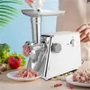 600W Simple Deluxe Electric Meat Grinder, k￶ksverktyg Tungt k￶ttf￤r, matkvarn med korv Kubbe Kit W113458257