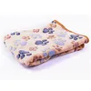 Andra husdjurstillbehör Paw Print Filt Puppy Sleep Pad Mat Mjuk och varm fleece hundkatt Kasta filtar Drop Delivery Home Garden Dhejr