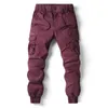 Herenbroeken Lading Men Jogs casual katoen volledige lengte militaire heren streetwear werk tactische trainingspakbroek plus maat 230206