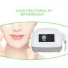 Micro Needle Fractional RF Lifting Face Equipment Vacuum Radio Frequency Golden Microneedle Machine Portable Skin Care Wrinkle Removal Face Lifting Neck Tighten