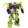 ألعاب مبتكرة HZX 6In1 Devastator Haizhixing Transformation Toys أنيمي عمل الشكل KO G1 روبوت هندسة الطائرات نموذج رقم صندوق 230206