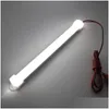 LED 바 조명 DC 12V 15 SMD 57305630 20cm U 알루미늄 쉘 ADDPC ER Whitewarm White Drop Delivery 1916682