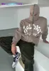 Herrjackor stjärna mönster hoodie män brev tröja överdimensionerade topp y2k teen kläder harjuku stil enkel kvinnors toppmod hoodie män 020723h