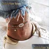 Anklets 4 Pcs/Set Boho Star Natural Shell Stone Anklet Bracelet Woman Summer Beach Vintag Sier Beads Chain On The Leg Foot Jewelry D Dh5Cq