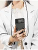 Custodia in pelle ultra sottile per Samsung Galaxy Z Flip4 Cover posteriore con cinturino a tracolla