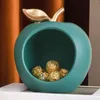 Party Decoration Modern Fruit Statue Storage Box Snack Bowl Figurine Desk Organizer