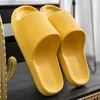 Home sandals and slippers summer indoor light soft bottom bathroom bath Slides lovers beach Shoes Black White Yellow Mules