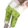 Kobiety legginsy Boże Narodzenie Zima Kobiety utrzymują ciepłą modę swobodne długie spodnie Slim Fit Under Warstwa Męskie Rajstopy termiczne mężczyźni