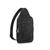 2023 Slings Bag Cross Body Umhängetaschen Herren Handtaschen Rucksack Männer tte Crossbody Bag Geldbörsen Damen Leder Clutch Handtasche Mode Wallet 46327 45897 #LAS-01