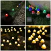 Strings Solar LED Light Outdoor Mushroom Garden Decoration Lights Waterproof Garland Furniture Decor Cell Fairy