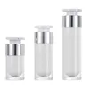 15ml 30ml 50ml perfume bottle Cream Serum Acrylic Airless Vacuum Pump Lotion Bottle Emulsion Cosmetic Container 20pcs