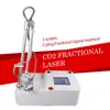 CO2 fractionele laser draagbare fractionele laser schoonheid items huidvernieuwing machine voor rimpelverwijdering en verwijdering van acne littekens