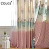 Curtain & Drapes Modern And Simple Pastoral Children's Pink Custom Blackout Curtains For Living Dining Room Bedroom