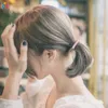 10pcs/set 4.5cmヘアアクセサリーリボン女性ラバーバンドスギー弾性ヘアバンドガールズポニーテールホルダータイガムヘア1528