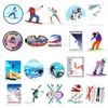 50PCS-Pack narciarstwo snowboard snowbird naklejki hurtowe winylowe naklejki wodoodporne laptopy Scrapbooking Guitar Box Box Board Jdm Bagaż naklejka bagażowa