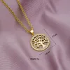Pendant Necklaces Fashion Party Luxury Gold Plated Micro-inlaid Zircon Tree Life Necklace For Women Jewelry GiftPendant