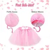 Chien Vêtements Dentelle Jupe Princesse Tutu Robe Vêtements Anniversaire Chiot Party Favor Fournitures Petits Chiens Chats Rose