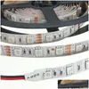 LED -remsor 5050 SMD Grow Flexible Strip Tape Light 41 51 Aquarium Greenhouse Hydroponic Plant Growing Lamp 60LED/M Drop Delivery Lig DH8DV