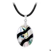 Подвесные ожерелья Оптовая европейская и американская личность моды натуральное ожерелье раковины для жемчужины