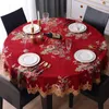 Table Cloth European Style Printed PVC Restaurant Banquet Wedding Tablecloth Water-proof Rectangular Polyester Conference