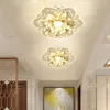 Ceiling Lights Creative Flowers Crystal Led Lamp 9W Lighting Lamps Indoor Corridor Lustre