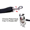 Dog Collars Pet Leash Short With Elastic Nylon Reflective Safety Outdoor Lead Strap Foam-filled