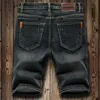 Jeans maschile estate slim jeans shorts affari casual moda sciolte slet stretch a tutto campo jeans maschio marchio di fascia alta pantaloni a cinque punti 230207