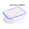 Dinnerware Sets Heat-Resistant Sealed Lunchbox Healthy Plastic Container Microwave Oven Bento Box Fridge Transparent Soup Storage