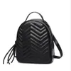 Rabatt Fashion Top Ryggs￤ck Classic G Kvinnlig ryggs￤ck PU -l￤derdesigner School Bag257L